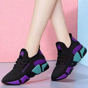 2020 New Spring Women Casual Shoes Breathable Mesh Platform Sneakers Women New Fashion Mesh Sneakers Shoes Woman Tenis Feminino