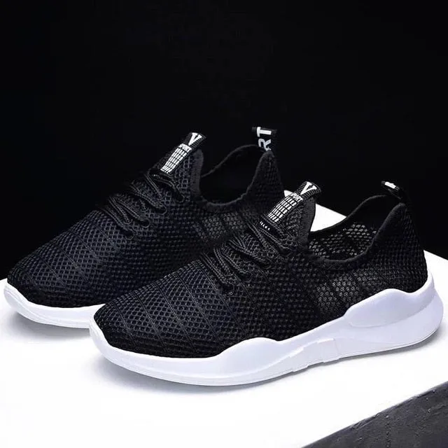 2020 New Spring Women Casual Shoes Breathable Mesh Platform Sneakers Women New Fashion Mesh Sneakers Shoes Woman Tenis Feminino