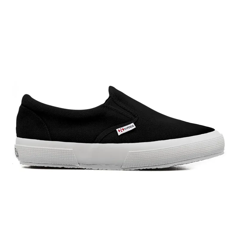 2707 Slip On - Black / White