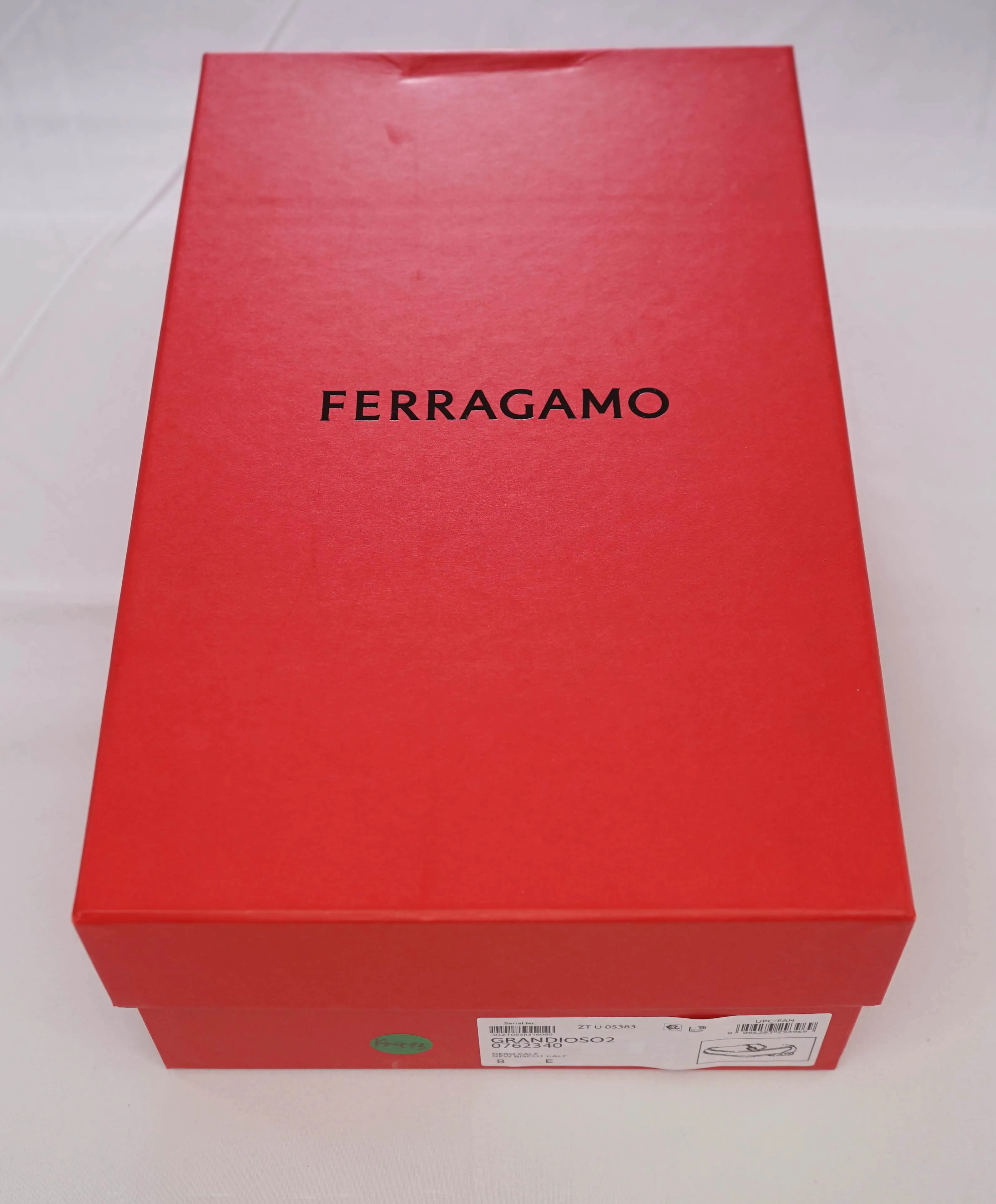 $850 SALVATORE FERRAGAMO - “GRANDIOSO 2" Gancini Bit Loafer Black Leather - 8 E