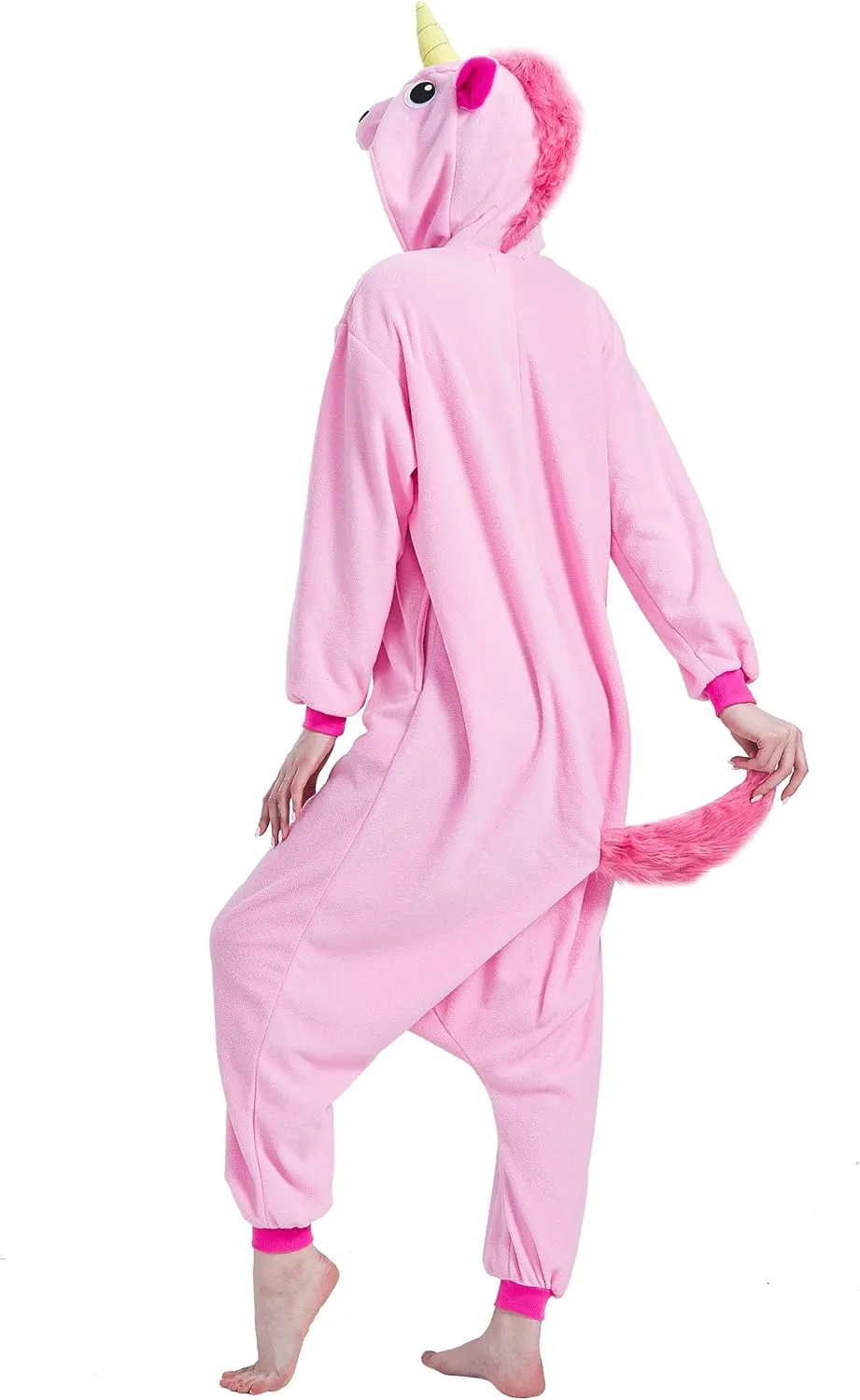 Adult Onesie Pajamas - Unisex Halloween Animal Costume Sleepwear for Men & Women - Comfy & Fun Cosplay Outfit