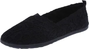 Airwalk Women's Black Crochet Women's Dream Slip-On 5.5 Regular