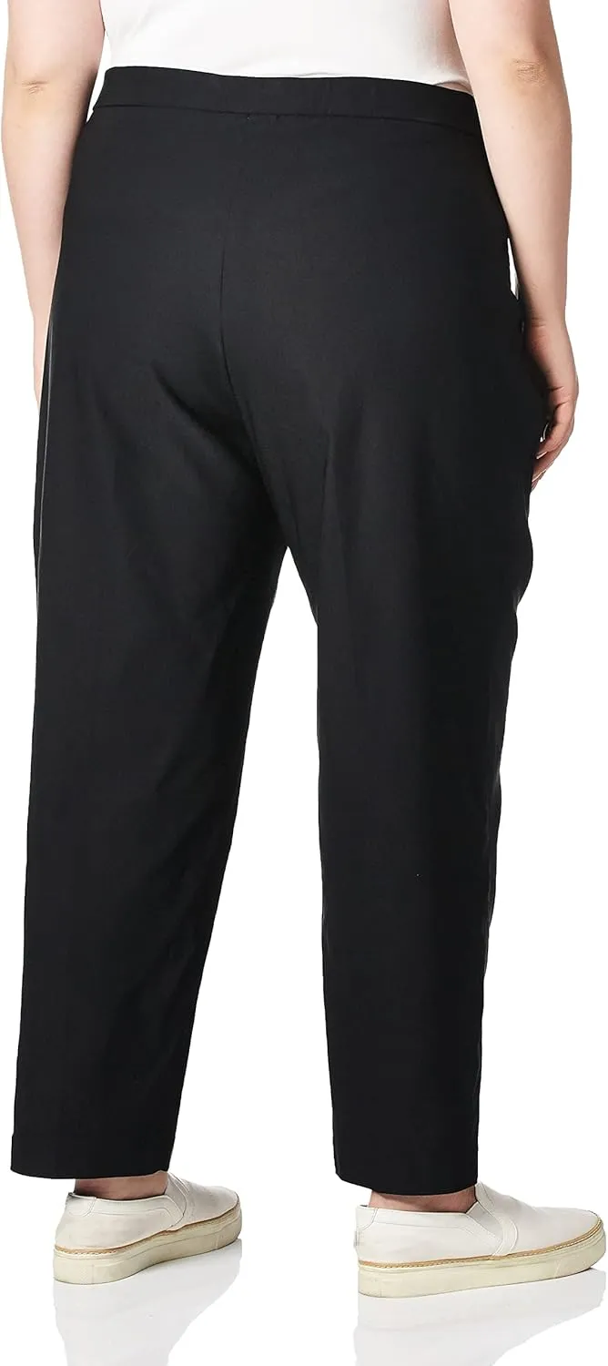 Alfred Dunner Women's Allure Slimming Missy Short Stretch Pants Modern Fit