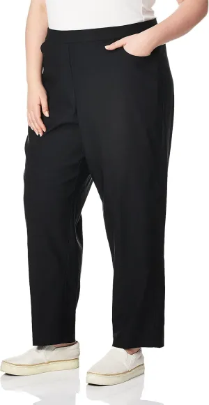 Alfred Dunner Women's Allure Slimming Missy Short Stretch Pants Modern Fit
