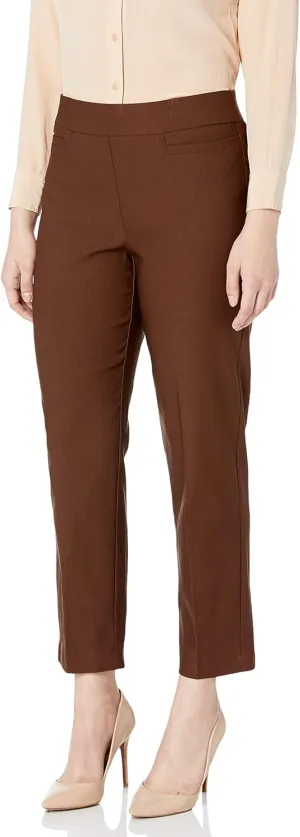 Alfred Dunner Women's Missy Short Stretch Pants
