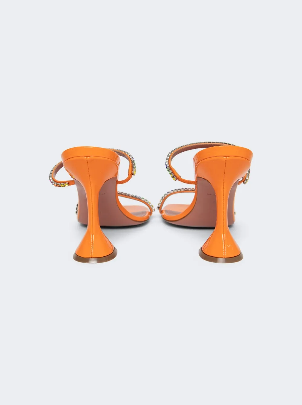 Amina Muaddi Gilda Slipper Sandal ORANGE
