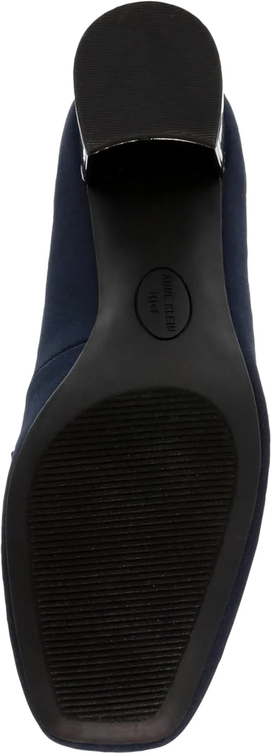 Anne Klein Womens Telepathy Slip-On Loafer Heels