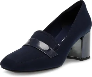 Anne Klein Womens Telepathy Slip-On Loafer Heels