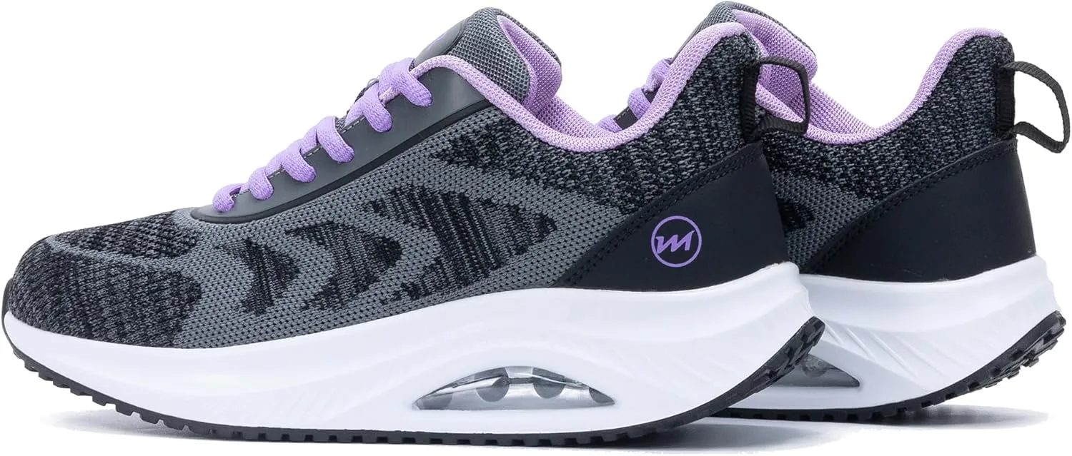 Autper Women Walking Shoes for Plantar Fasciitis Arch Support Orthotic Tennis Non Slip Fashion Sneakers for Foot and Heel Pain Relief All Day Standing US 5.5-11
