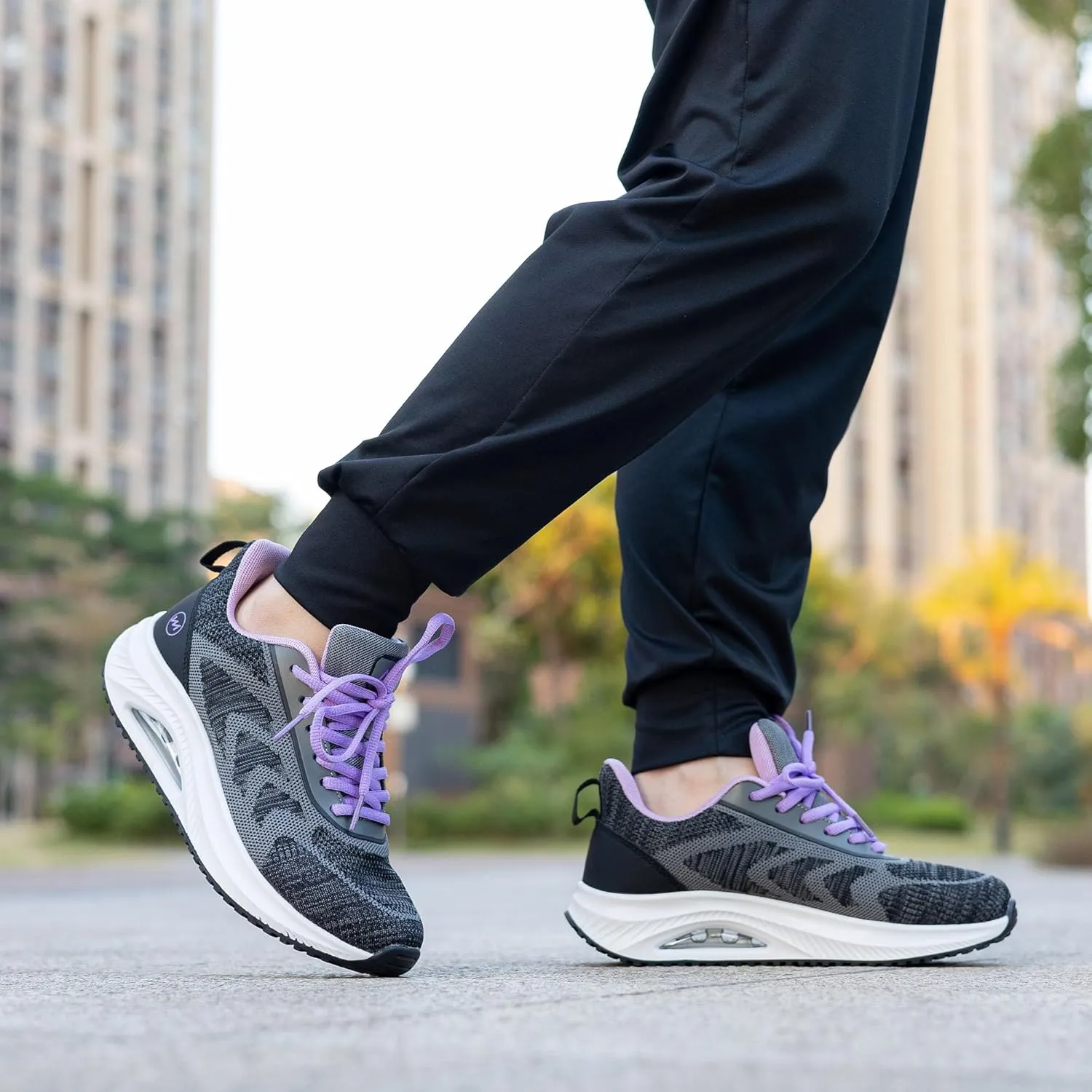 Autper Women Walking Shoes for Plantar Fasciitis Arch Support Orthotic Tennis Non Slip Fashion Sneakers for Foot and Heel Pain Relief All Day Standing US 5.5-11