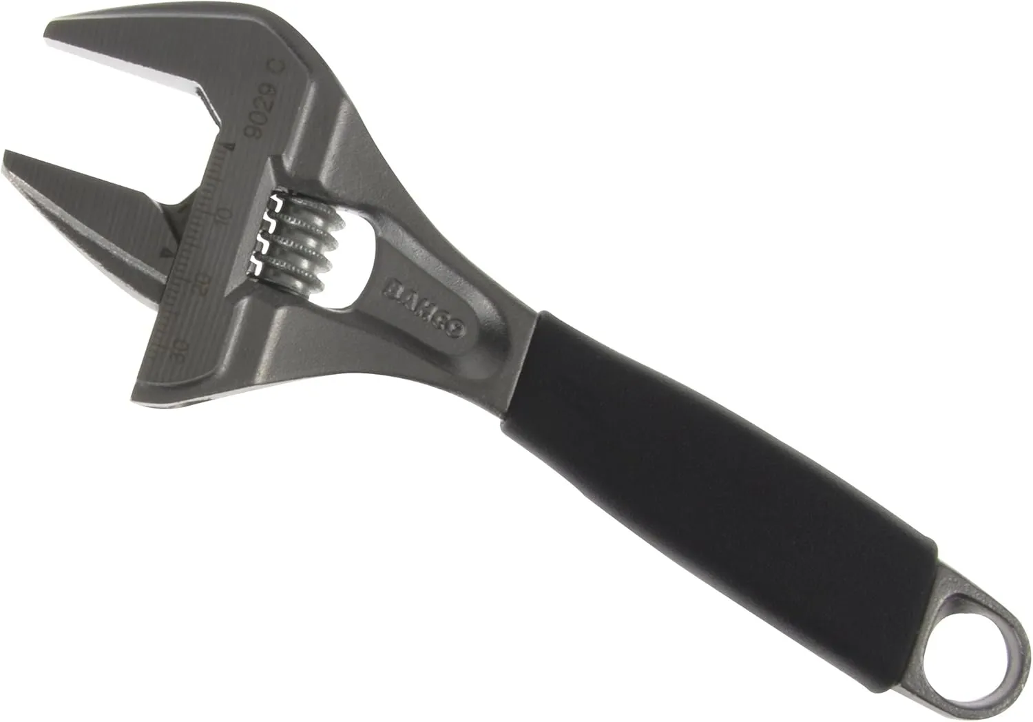 BAHCO Wrench 9029C BH9029C Adjustable MOL Central Gran AP Wrench Silver/Black 6" 32mm