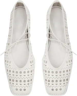 Ballet Flats for Women Lace Up Bow Square Toe Mary Janes Cute Ballerina Shoes Slip On Comfortable Elegant Dress Shoes