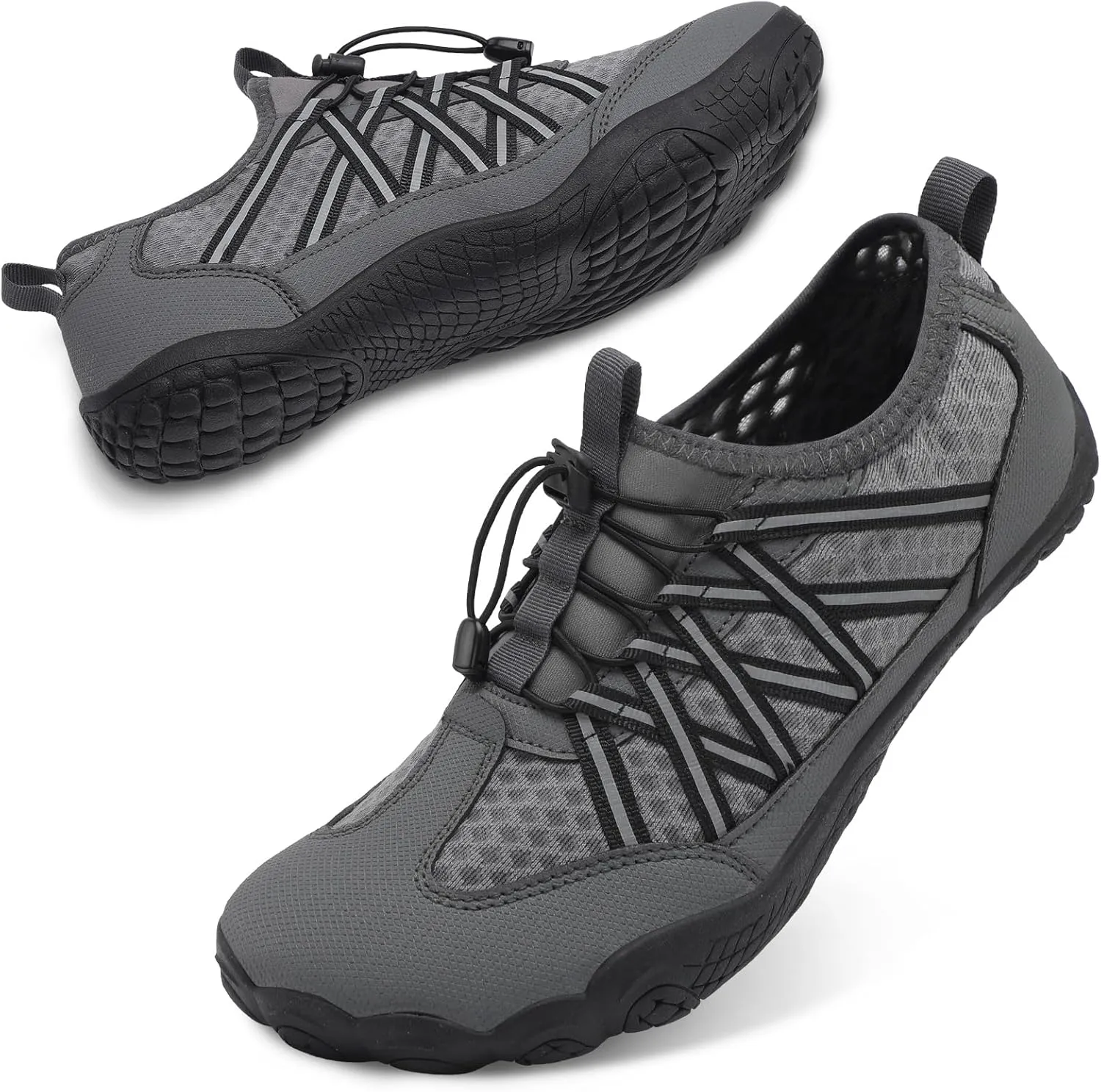 Barefoot Water Shoes for Women Men Wide Toe Box Lightweight Quick Dry Aqua Socks for Swim Beach Surf Boat Hiking Pool Walking Yoga