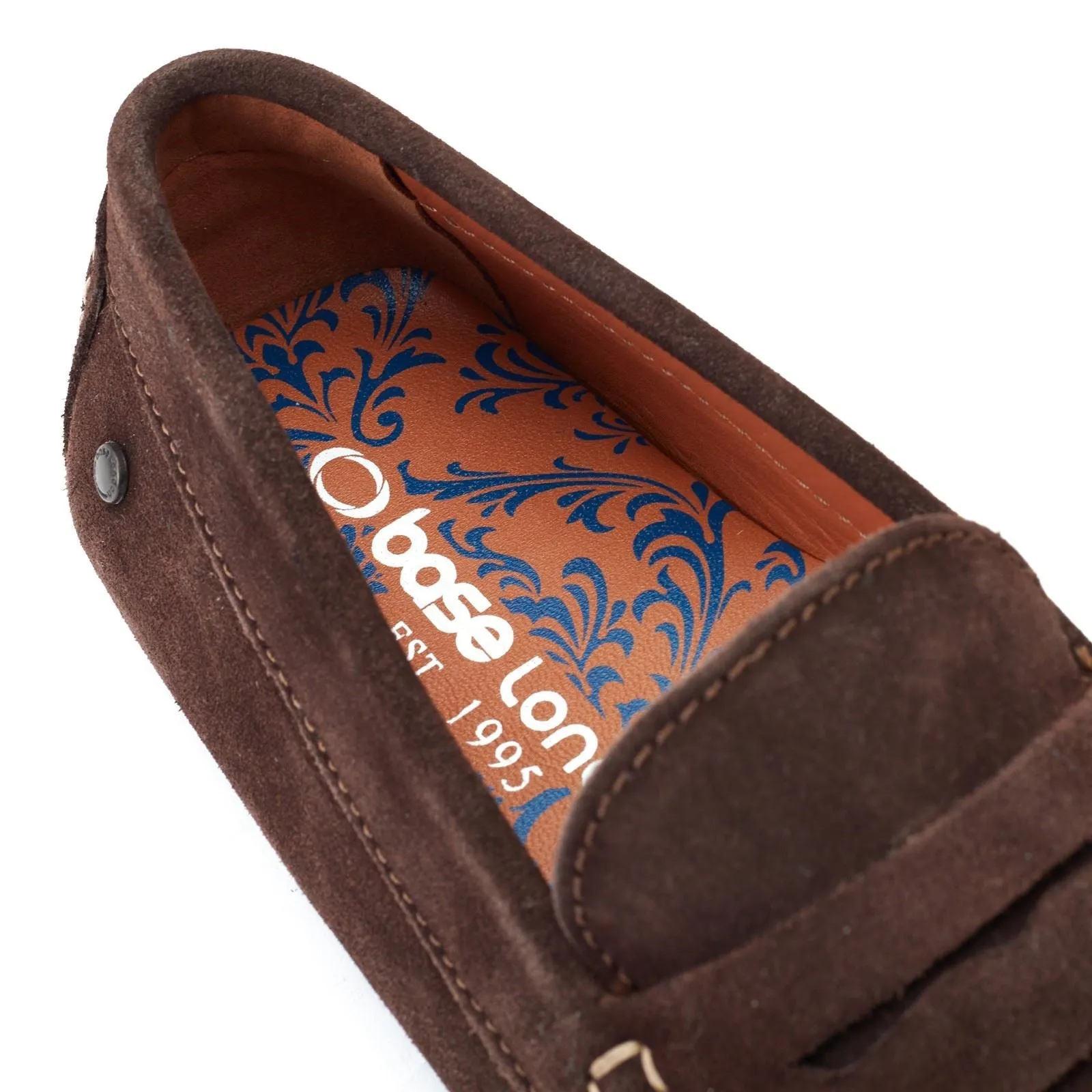Base London Collins Leather Men's Dark Brown Loafers