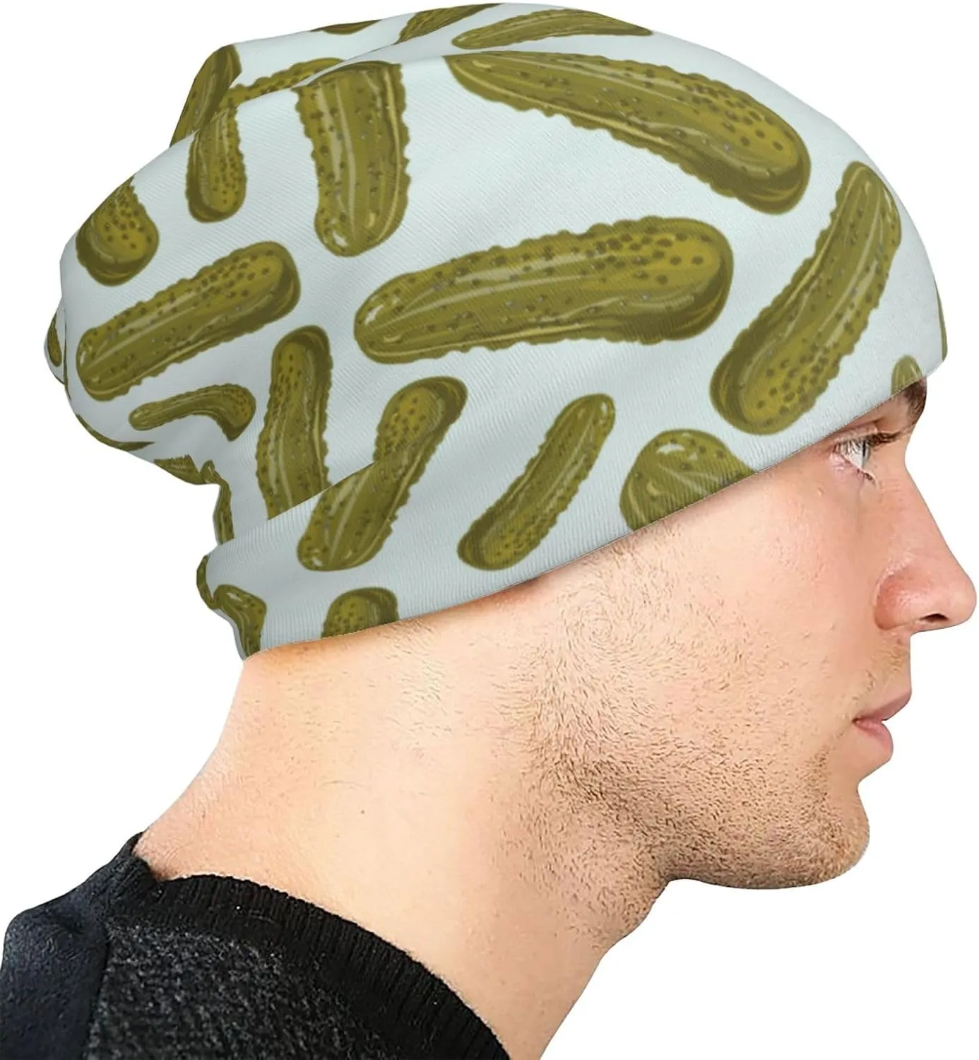 Beanie Hat Slouchy Cap Warm Cancer Headwear Stretch Knitted Hats for Women Men