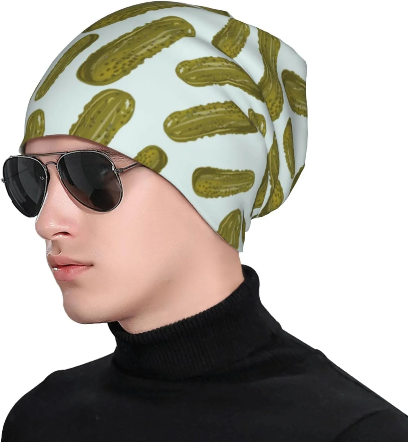 Beanie Hat Slouchy Cap Warm Cancer Headwear Stretch Knitted Hats for Women Men