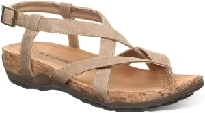 BEARPAW Women's Casita Brown Sandal Size 8