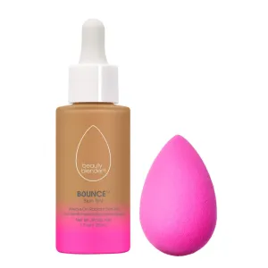 Beautyblender 12-Hour Always on Radiant Skin Tint (Medium 5) & Original Pink Beauty Blender Makeup Sponge Bundle