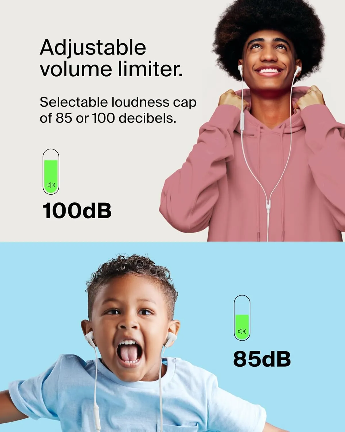 Belkin SoundForm Wired Earbuds with USB-C Connector, in-Ear Earphones w/Microphone - USB-C Headphones for iPhone 16, iPhone 15, iPad mini, Galaxy S25, Google Pixel 9, Android, and More - White
