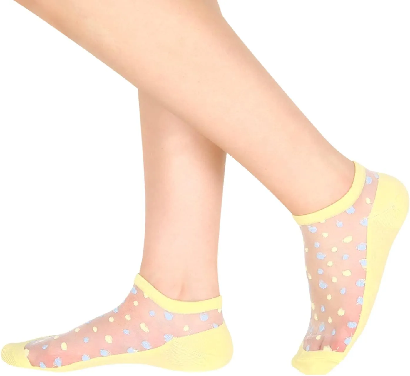 Benefeet Sox Womens Sheer Ankle Socks Girls Lace Mesh Nylon Socks Ultrthin Transparent See Through Summer Sock