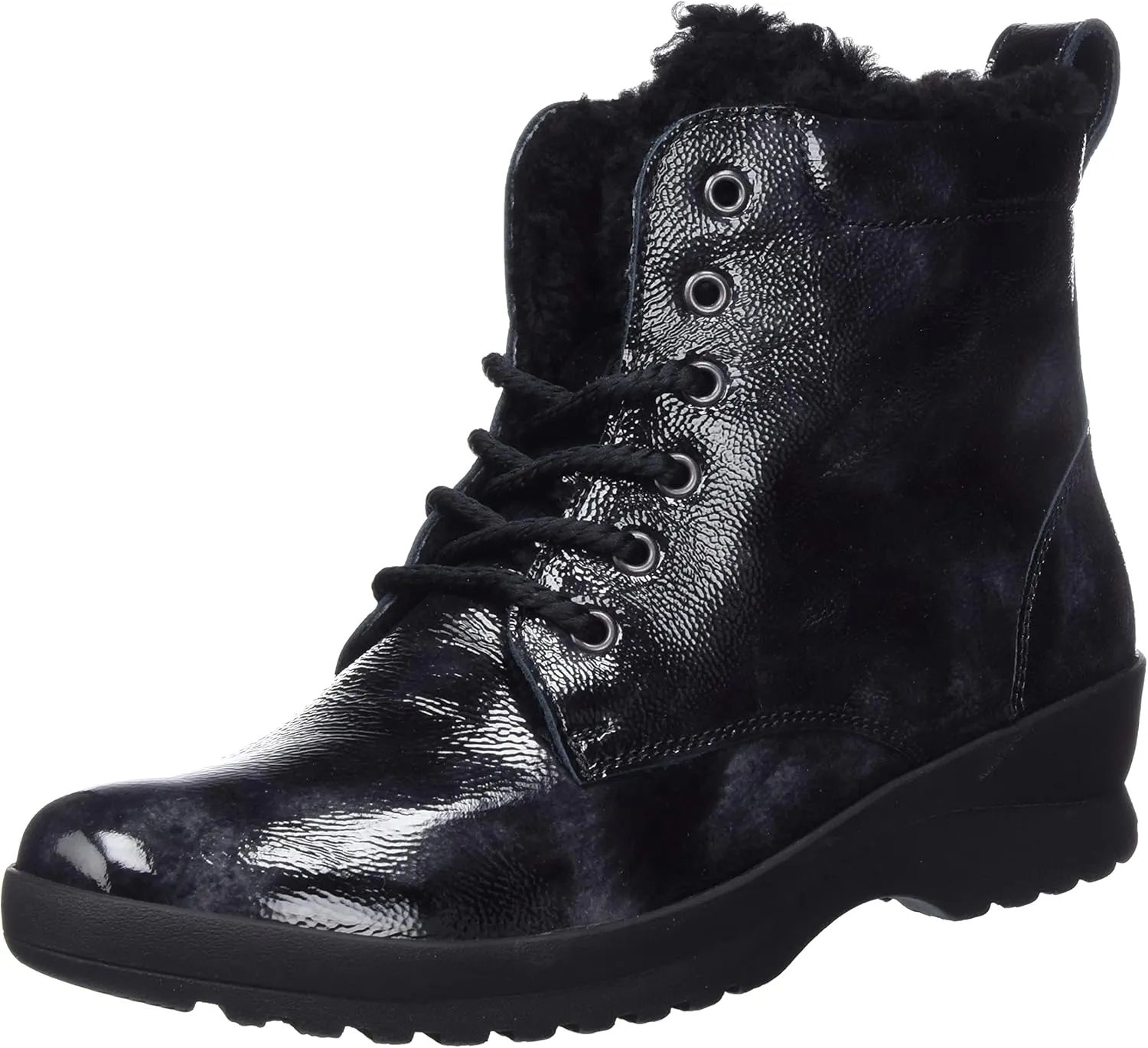Berkemann Women's Janelle Ankle Boots, deep black, 10.5 Women
