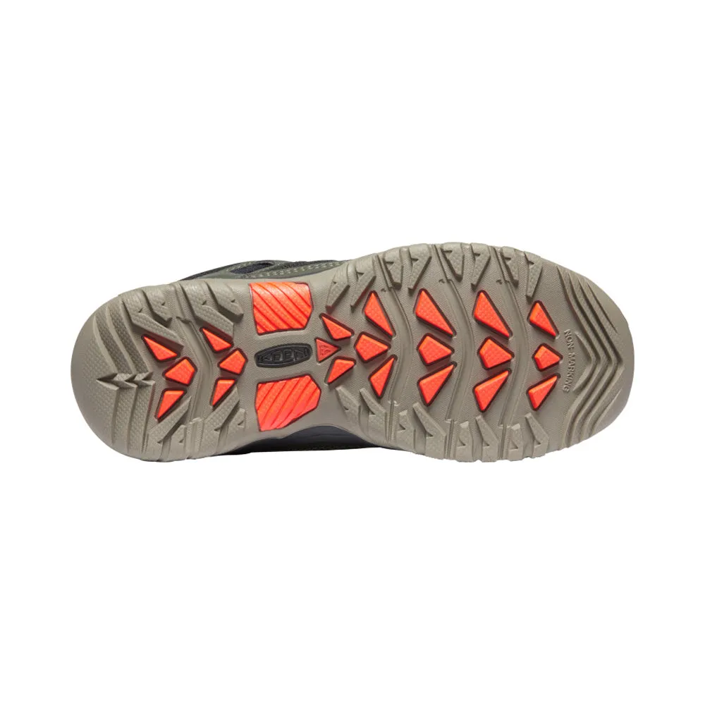 Big Kids' Targhee Sport Vent Shoe - Olive Drab/Safety Orange