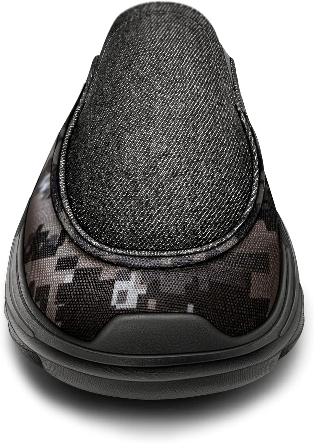 Bigant Men Slip-on Mules, Unisex Slippers Clogs Garden Shoes with Breathable Upper Supportive Sole
