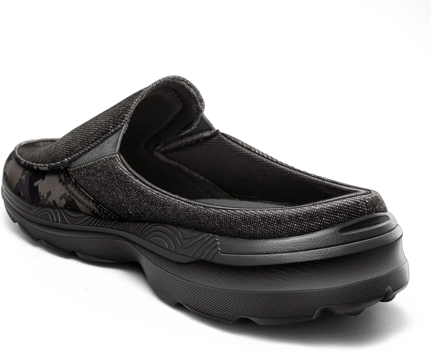 Bigant Men Slip-on Mules, Unisex Slippers Clogs Garden Shoes with Breathable Upper Supportive Sole