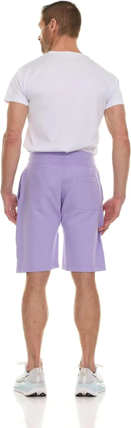 BILLIONHATS Mens Fleece Lined Shorts, 11 Inch Comfy Lounge, Wholesale Bulk Multipack for Donations, Charities, and Shelters