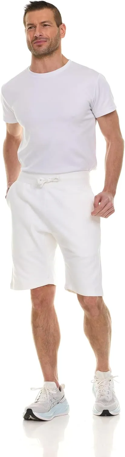 BILLIONHATS Mens Fleece Lined Shorts, 11 Inch Comfy Lounge, Wholesale Bulk Multipack for Donations, Charities, and Shelters