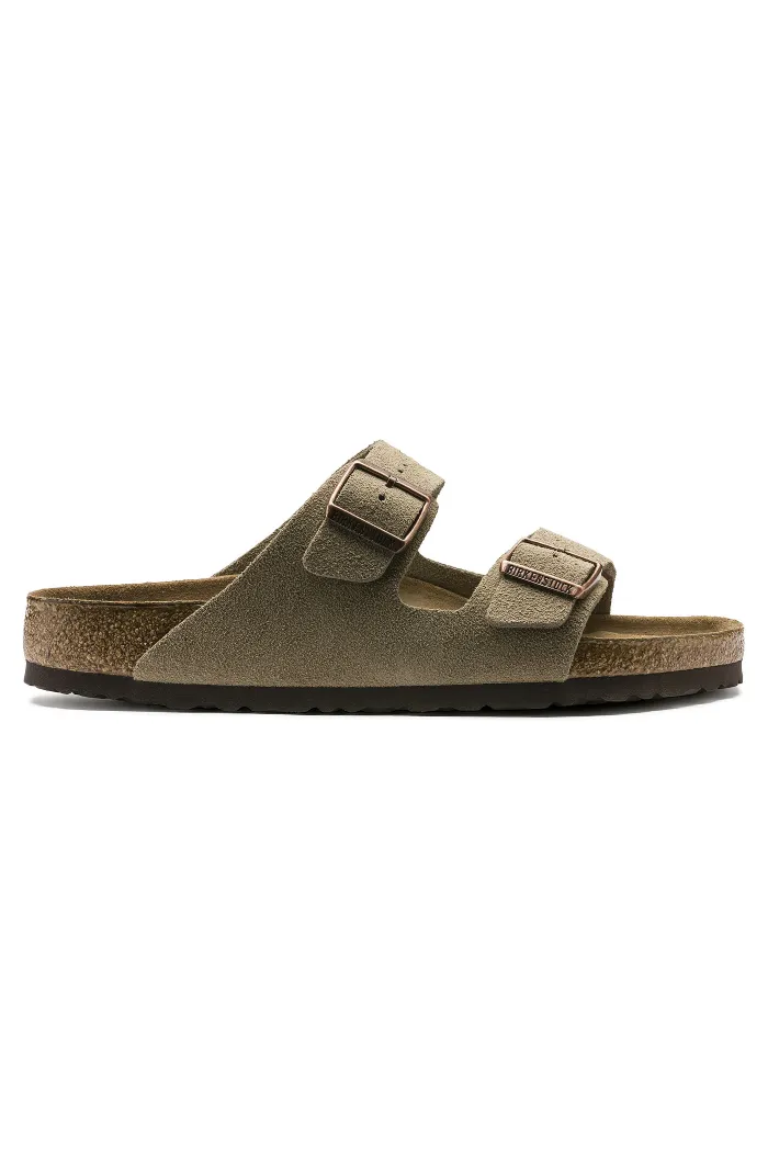 Birkenstock Arizona Soft Footbed Narrow Width in Taupe