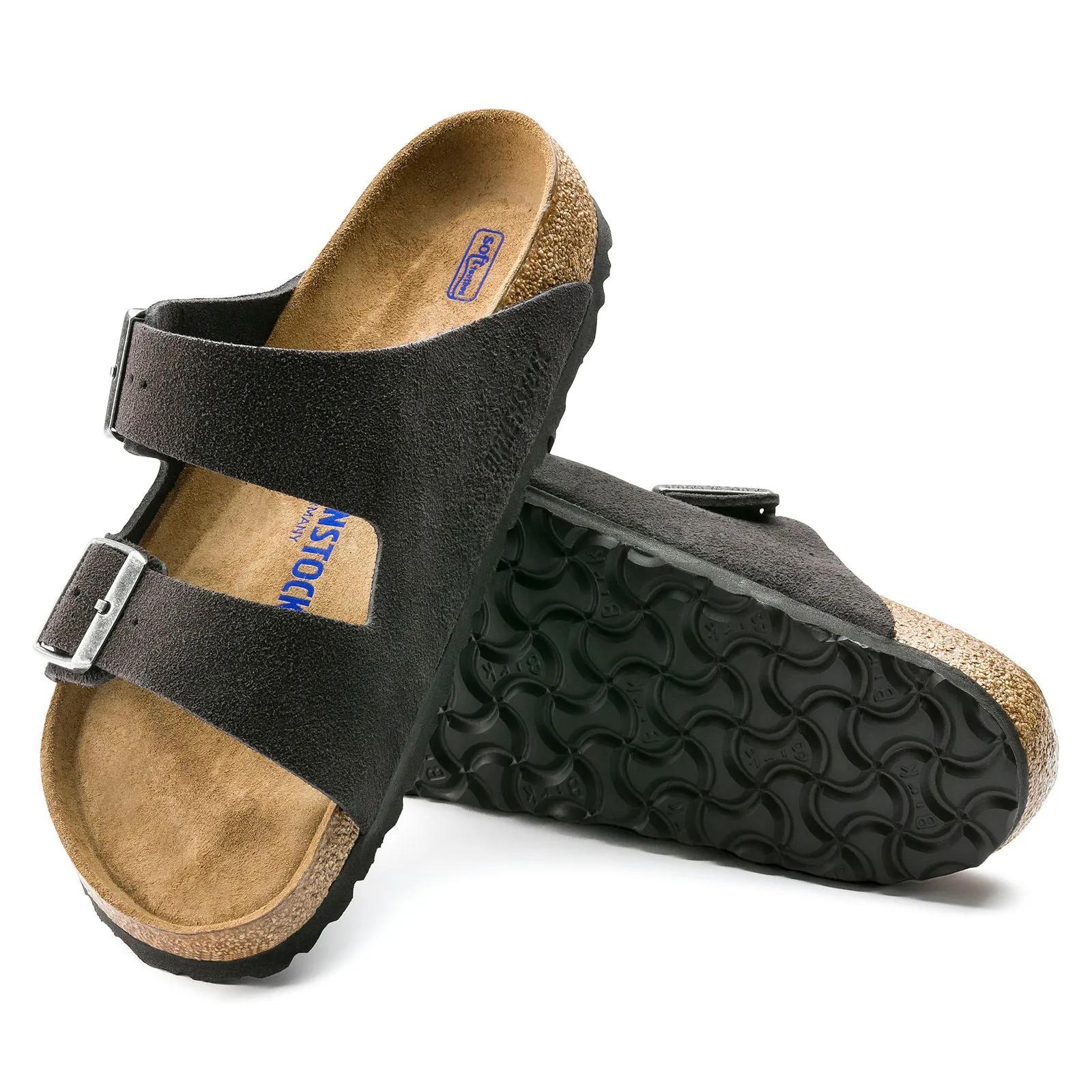 Birkenstock Arizona Suede Soft Footbed