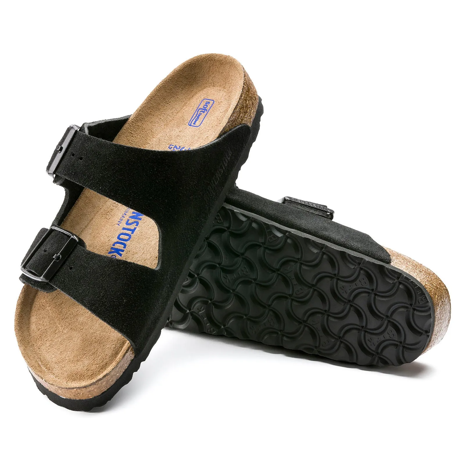 Birkenstock Arizona Suede Soft Footbed