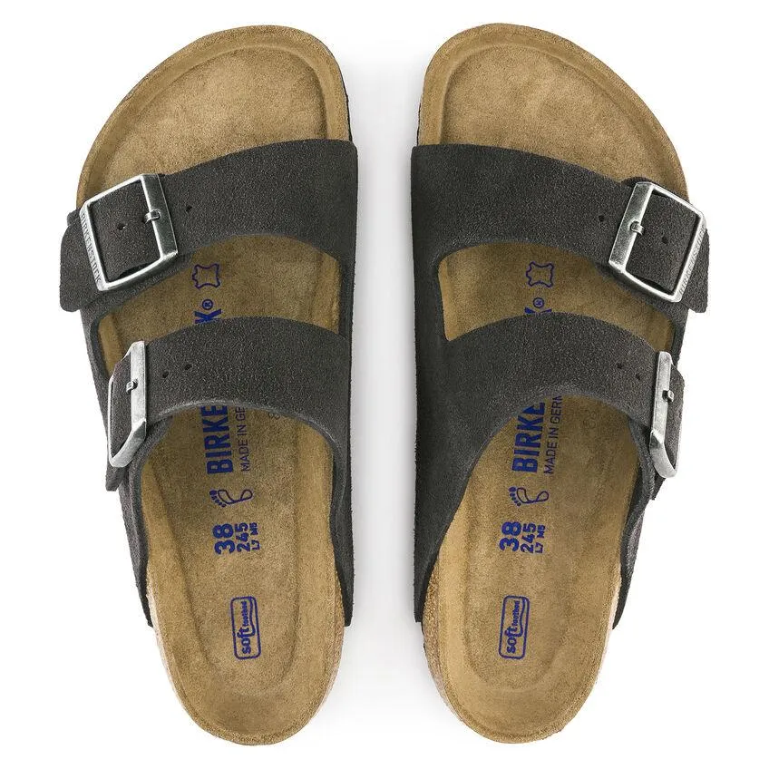 Birkenstock Arizona Suede Soft Footbed
