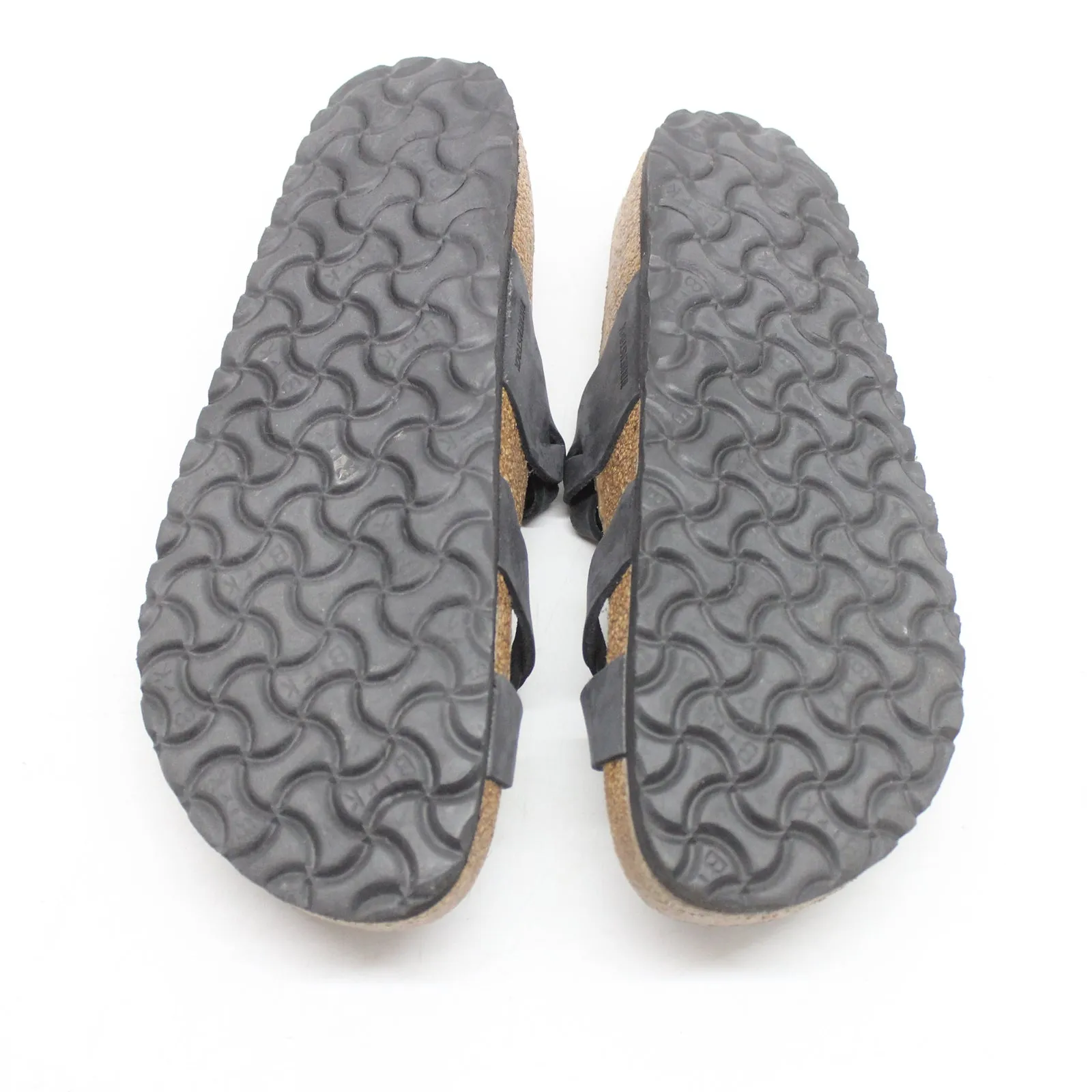 Birkenstock Franca Braided Oiled Leather Unisex Casual Sandals - UK 7.5 - US 10 Women / 8 Men - EU 41