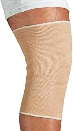 Blue Jay An Elite Healthcare Brand Adjustable Knee Support | Helps Knee Injury, Effective in Post Surgery Recovery | Orthopedic Care, Light Weight | Easy to Wear|Medium (Beige)
