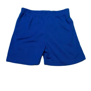 blue lightweight pyjama shorts, size 2, Pre-loved