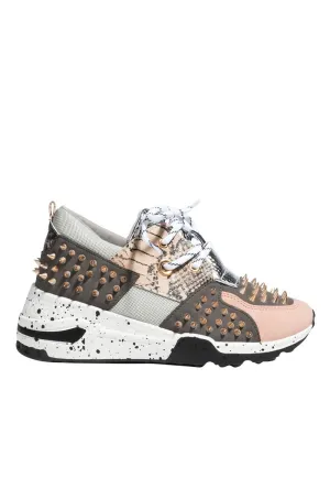 Blush Cape Metal Sole Today only Sneakers Robbin Fashion Spikes Thick Holiday sale Saffron Lace Chunky