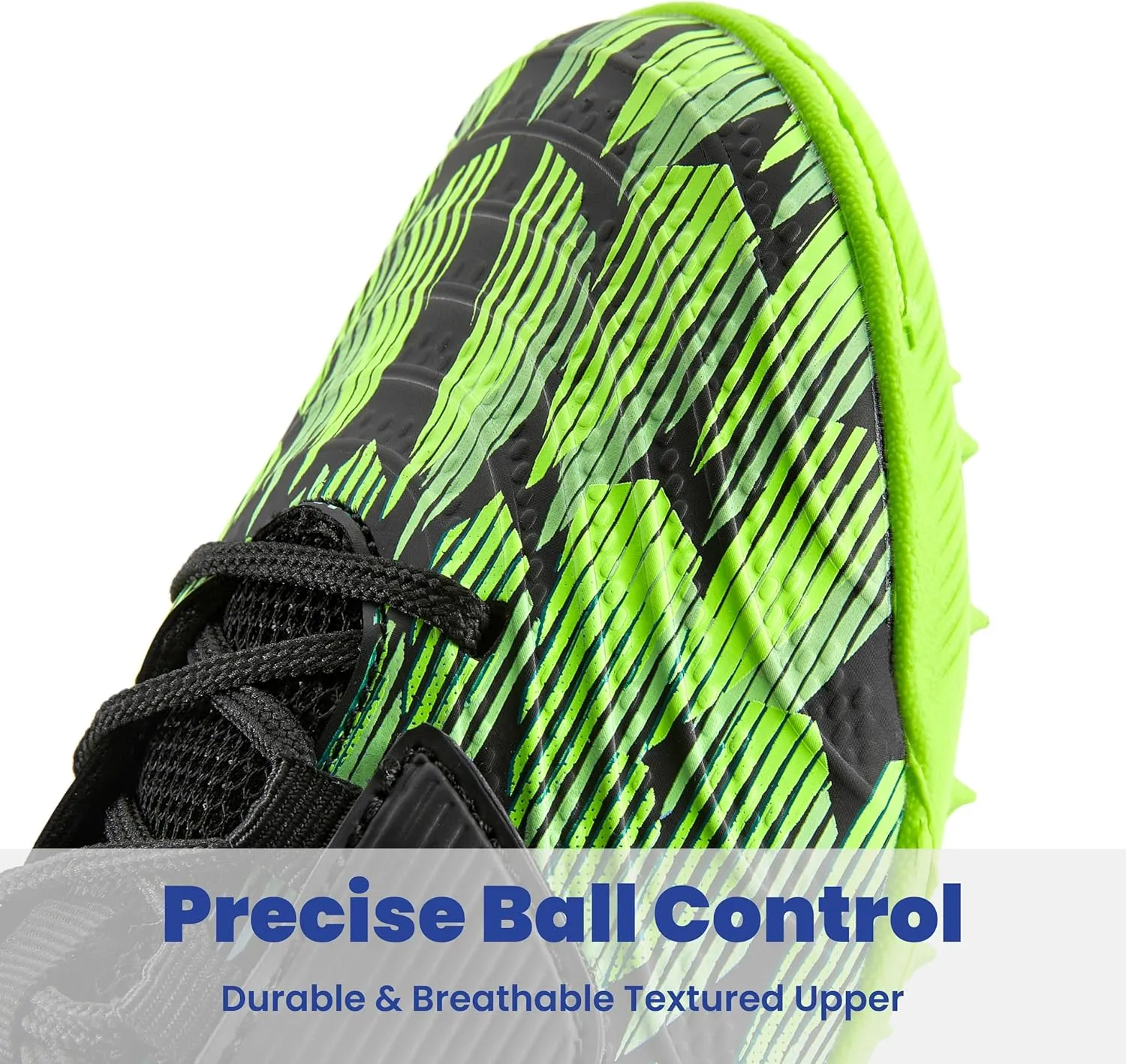 Boys Girls Soccer Cleats Indoor Turf Soccer Football Shoes Artificial Firm Ground Athletic Outdoor Youth Futsal Unisex-Child Lightweight Training Flexible Durable Comfortable Traction Breathable