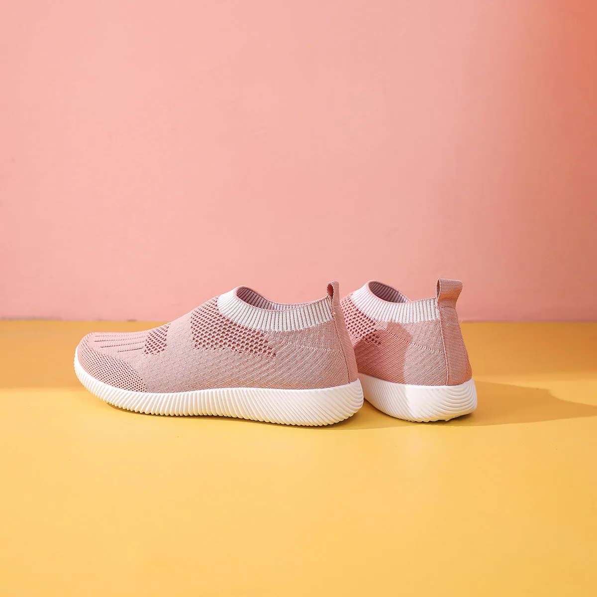 BREATHABLE EASY SLIP ON CASUAL SHOES 4552