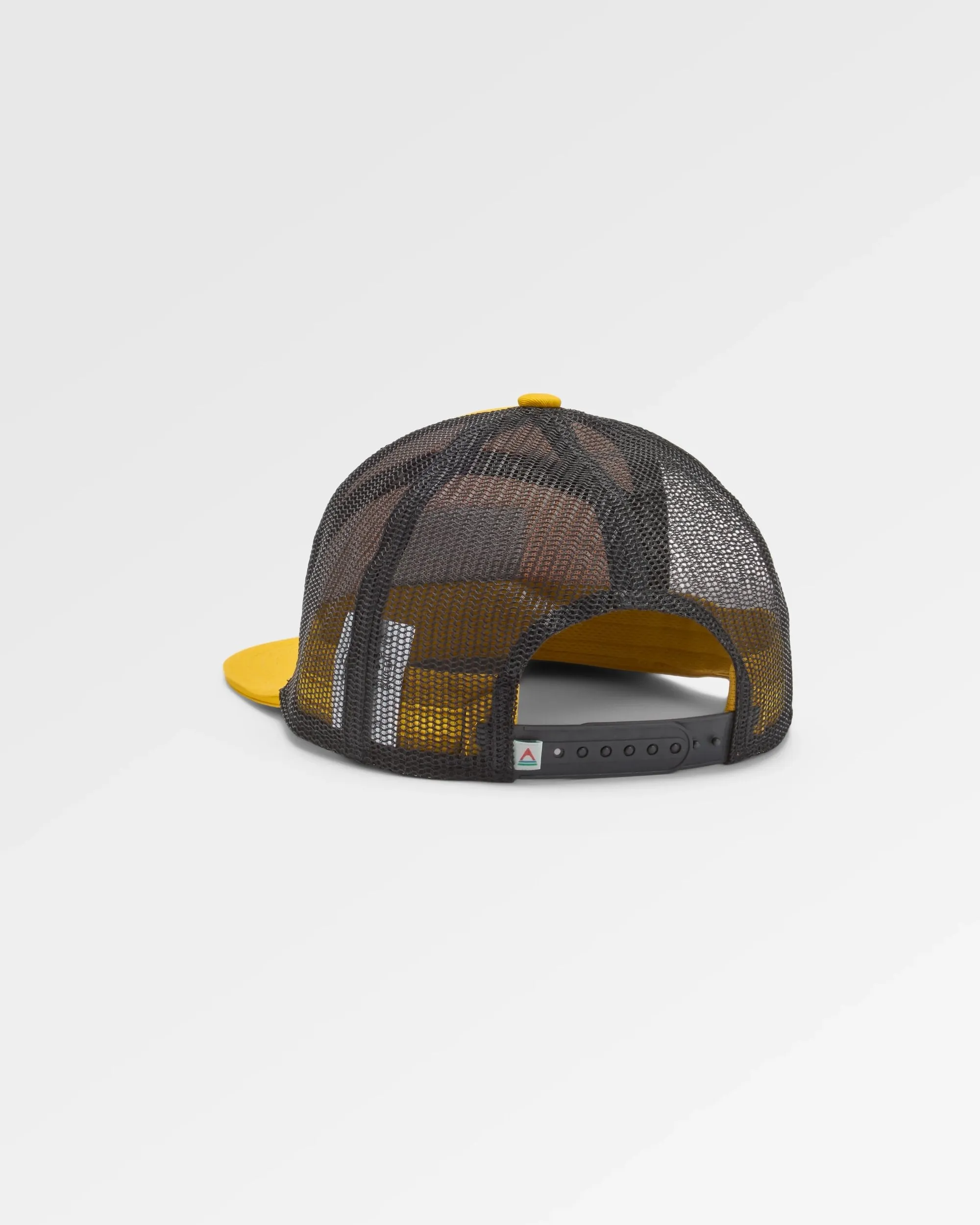 Bright Sky 7 Panel Organic Cotton Trucker Hat - Spruce Yellow