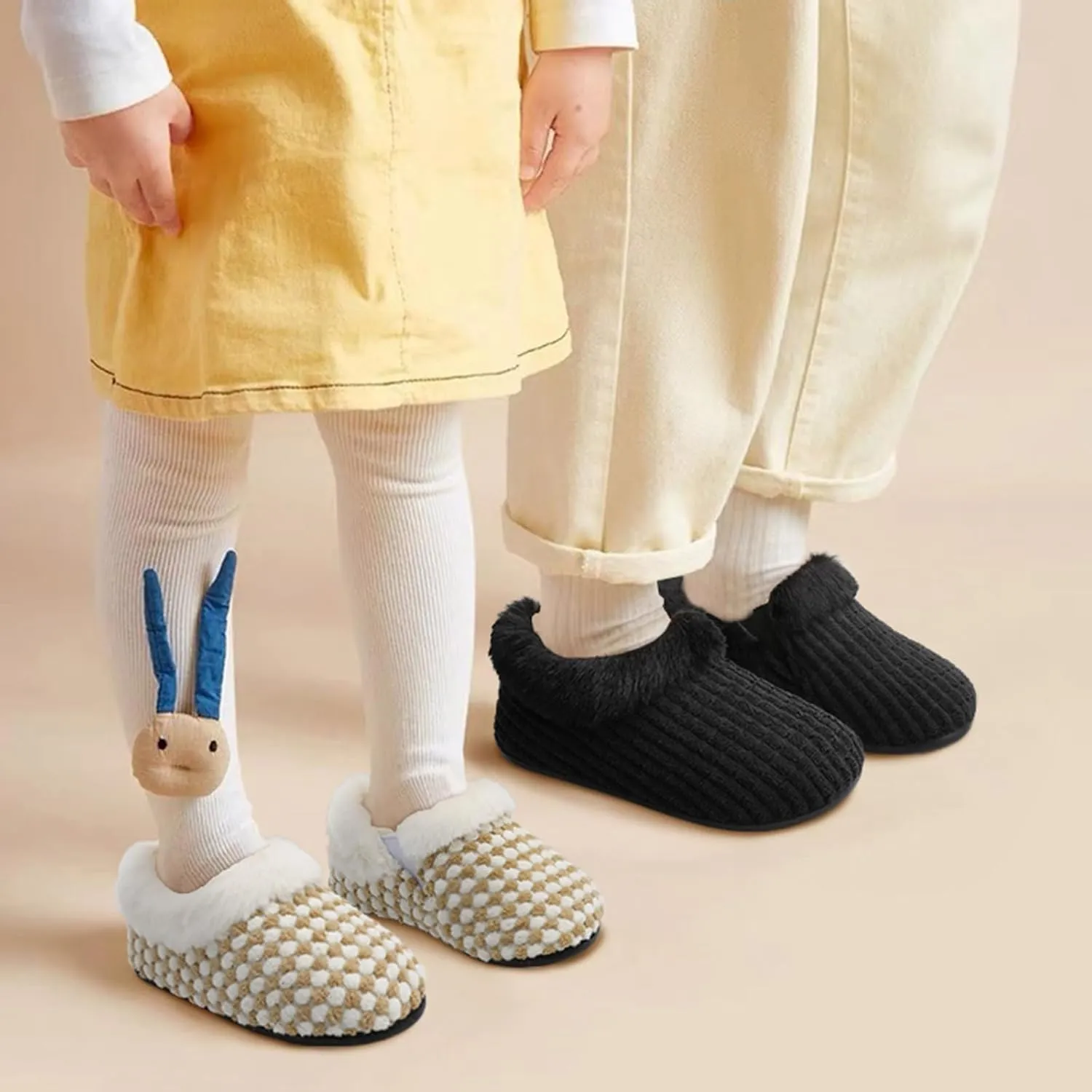 Centipede Demon Toddler Slippers for Boys Girls Slip on Kids Baby Toddlers House Shoes Lightweight Barefoot Furry Sock Shoes Indoor Outdoor Warm Walking Shoe