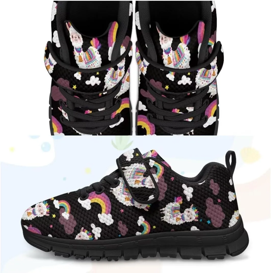 Children Sneakers Anti-Skid Sports Shoes Toddler One Strap Hook and Loop Sneakers for Camping Jogging