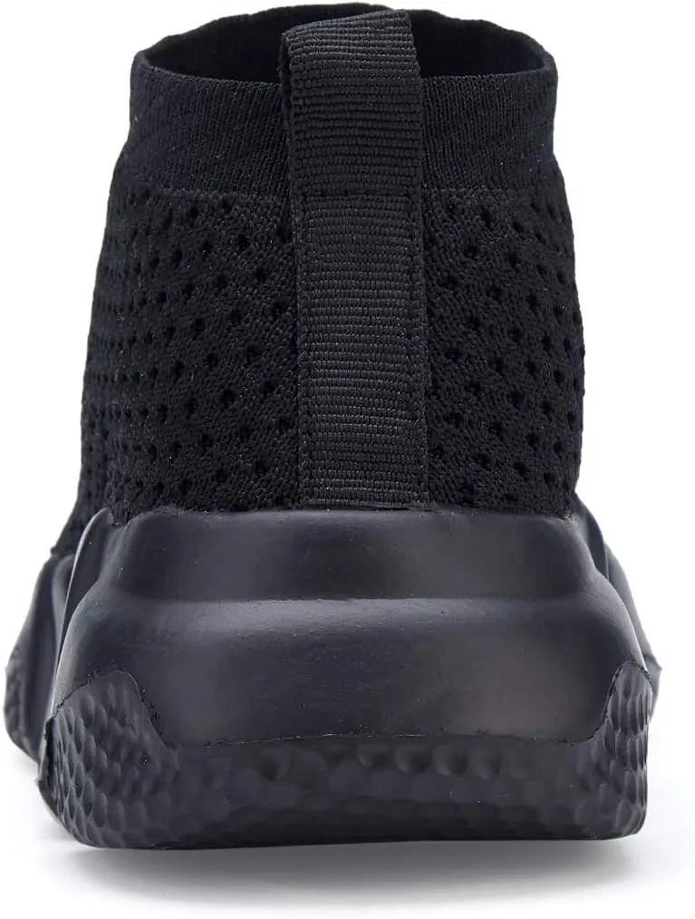 CHUI Boys Girls Breathable Sneakers Mesh Lightweight Easy Walk Casual Slip-On Athletic Running Walking Shoes