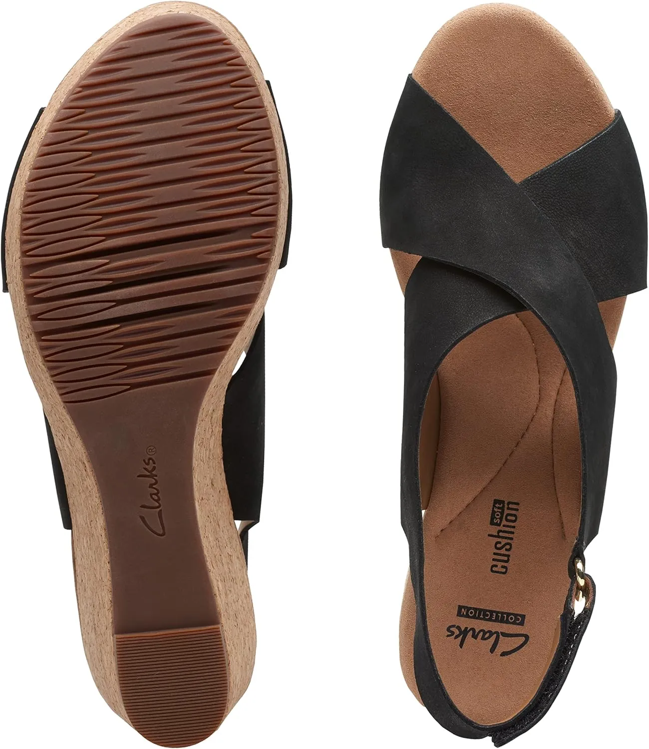 Clarks Women's Annadel Eirwyn Wedge Sandal