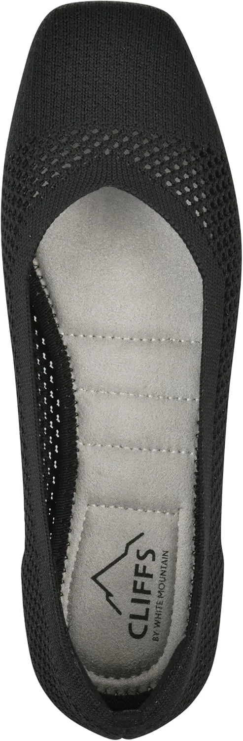 Cliffs by White Mountain Women's Beslee Knit Flat