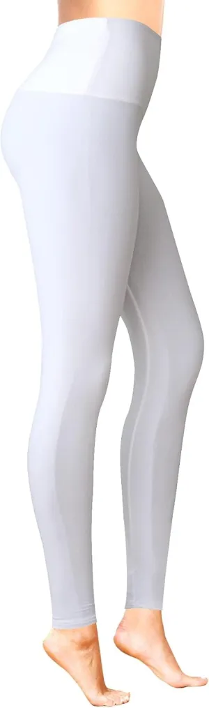COMFY FOREVER Leggings for Women W/5' High Waist Tummy Control Ankle Length Pants