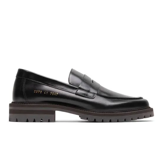 Common Project Loafer Lug Sole Black