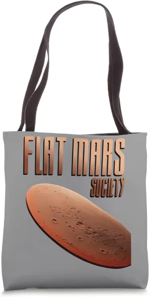 Conspiracy Theory Controversy Space Funny Tote Bag