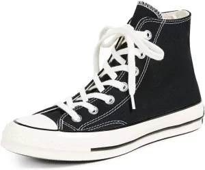 Converse All Star '70s High Top Unisex Sneakers, Black, 8 US Women/6 US Men